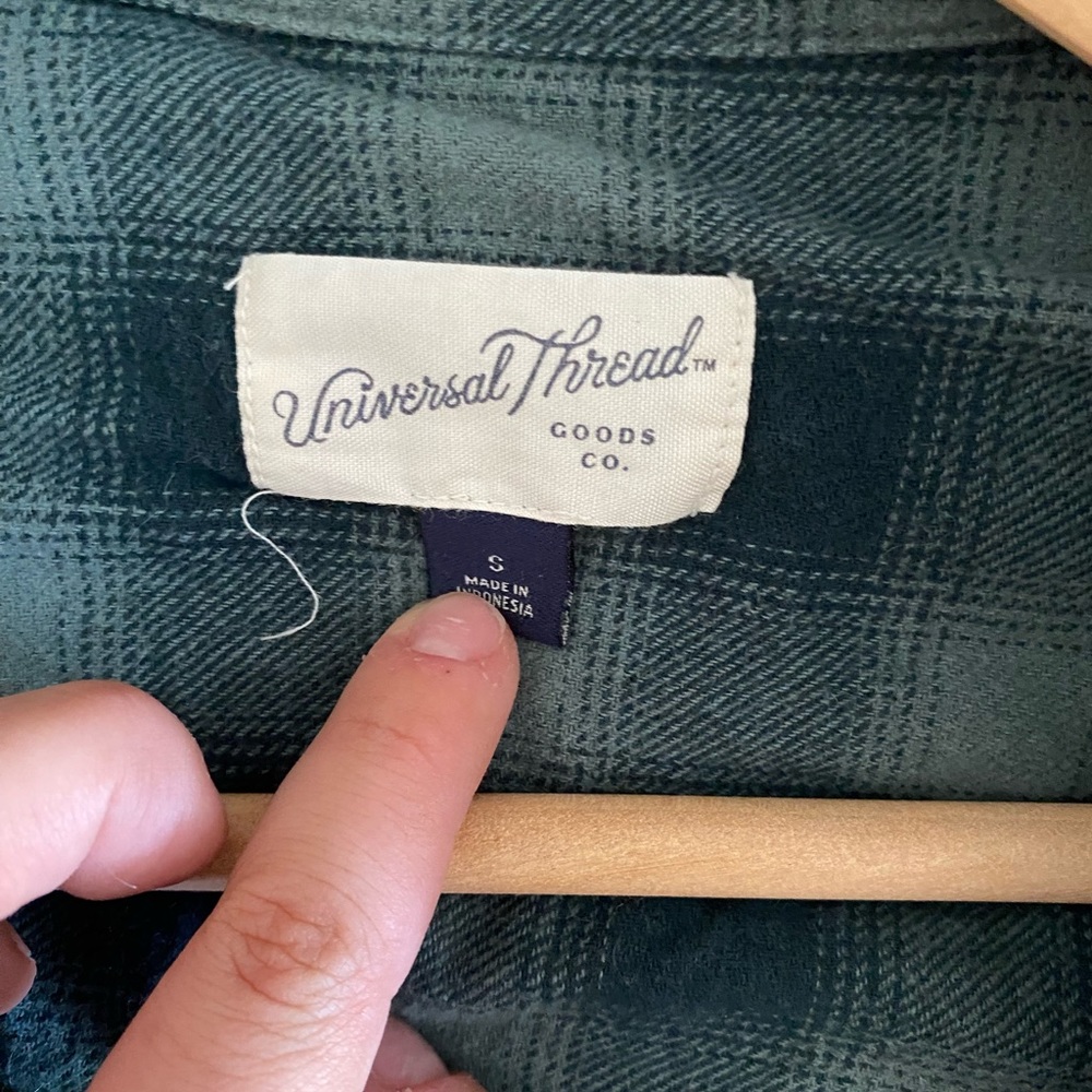 Flannel button down - Picture 2 of 3
